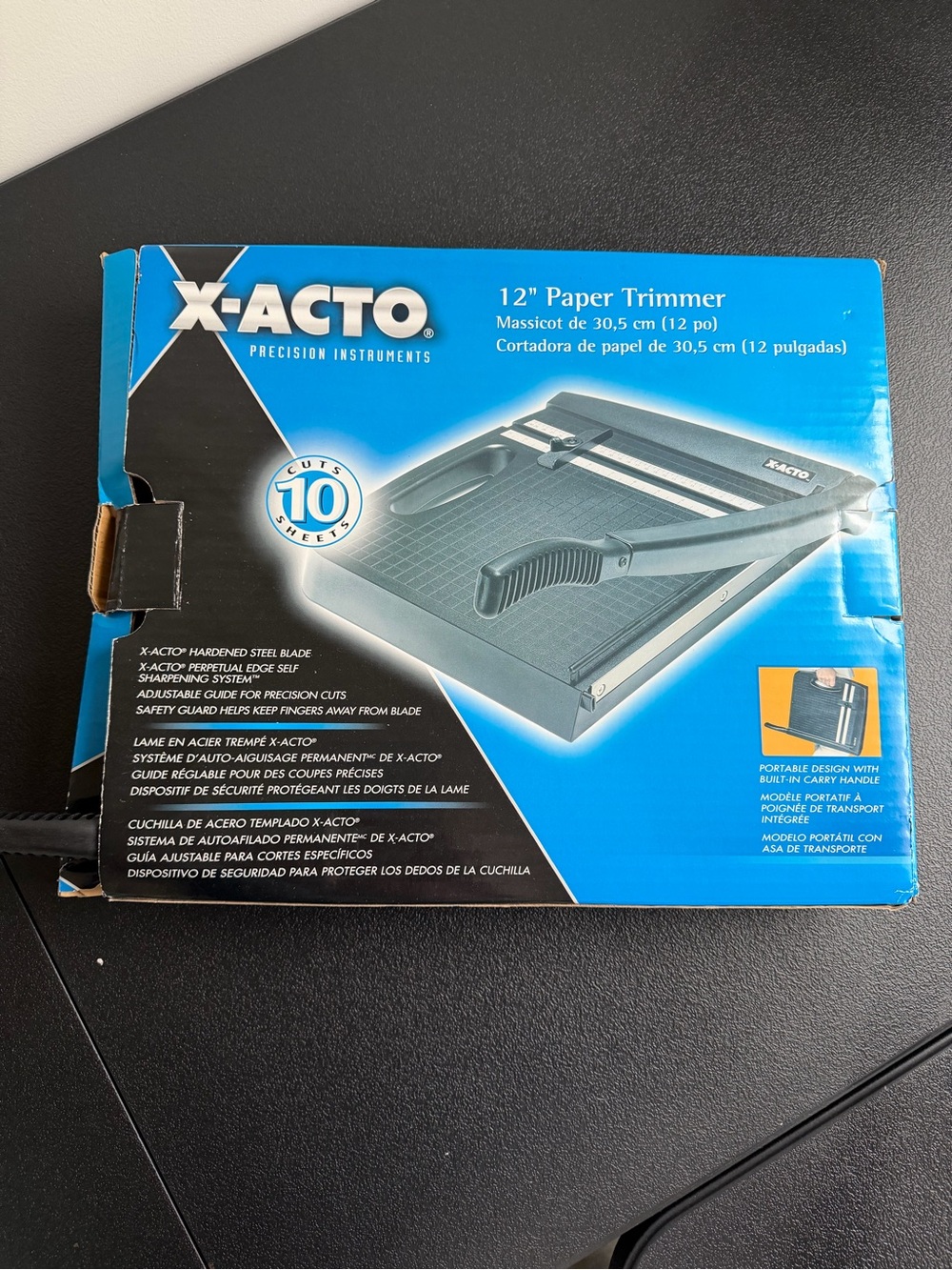 X-ACTO 12" Paper Trimmer in Original Box